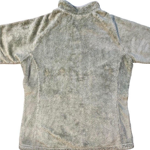 The North Face Women’s Green Half Zip Fleece Pullover Size M - Picture 3 of 7